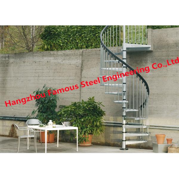 Prefab Modular Galvanized Steel Open Staircase Australian Style