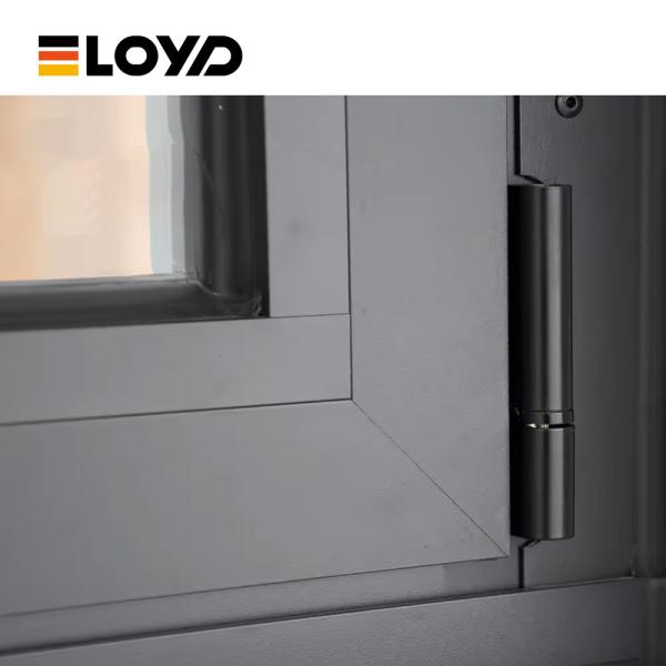 Single Pane Hinged Tilt Turn Upvc Aluminium Windows For Home Office