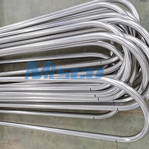 ASTM A213 TP304L 3 / 8'' U Bend Tubing Cold Rolled For Heat Exchanger / Boiler
