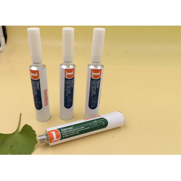Pet Hairball Solution Gel Packaging , Hairball Remover Tube , Collapsibla Aluminum Tube