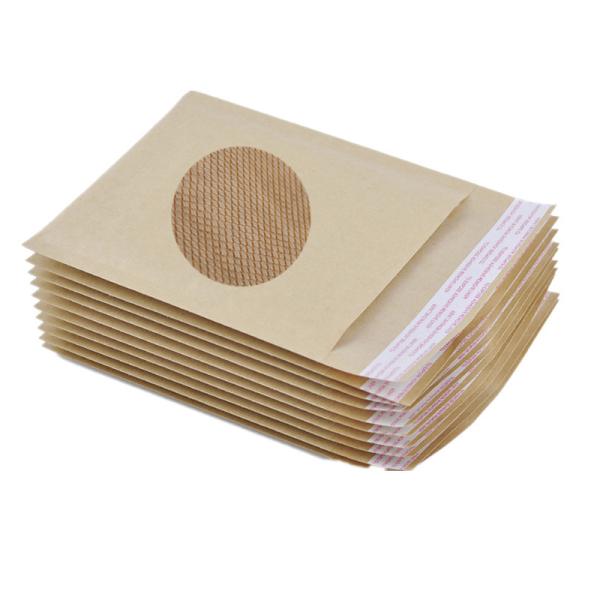 100% Kraft Paper Courier Delivery Bag Honeycomb Paper Cushion Mailer