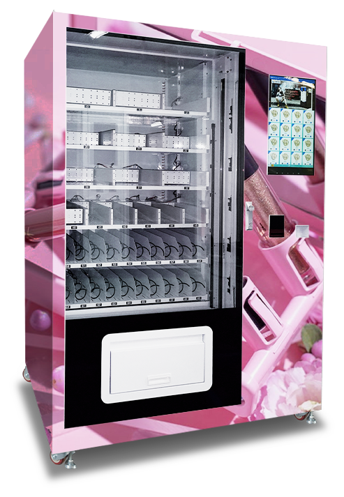 Cosmetics Makeup Products Vending Machine With Smart Free Sample Feature For Branding Campaign