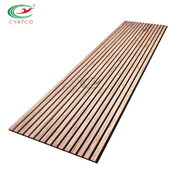 Thickness 21mm Sound Acoustic Panel Wood PET Material Multipurpose