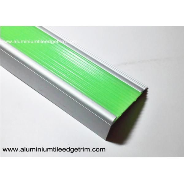 Aluminium Photoluminescent Stair Nosing With 50 mm Width And 20 mm Height