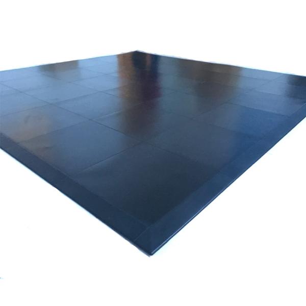 Indoor Modular Dance Floor Tiles Black Modular Tiles For Dance Floor