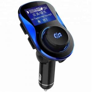Cheap Car MP3 Music Player Wireless Handsfree Car Charger ,  FM USB Transmitter Support Fast Charging Car Charger for sale