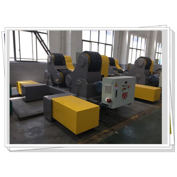 Tower Refiner Motorized Trolley Self Aligned Welding Rotator VFD Speed PU Roller