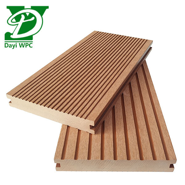 Modern Waterproof Composite Decking WPC Decking Material Moisture Protection