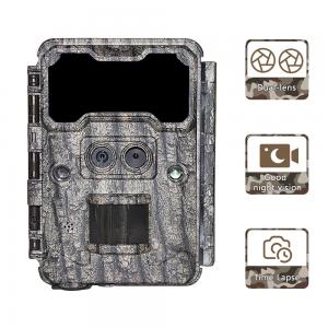 Cheap Native 13MP CMOS Dual Lens Trail Camera Hunting Camera 0.3s Nigh Vision Wildlife camera for sale