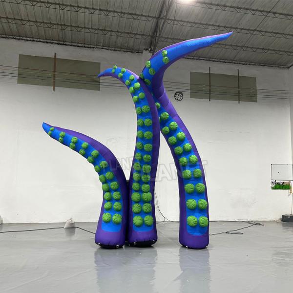 4m 5m 6m Sea Monster Octopus Model Inflatable Tentacles For Decoration