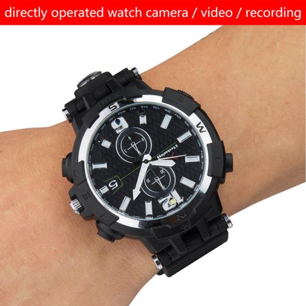 Y33 8GB 720P WIFI IP Spy Watch Camera Home Security Smart  Remote CCTV Video Monitor IR Night Vision Nanny Baby Monitor