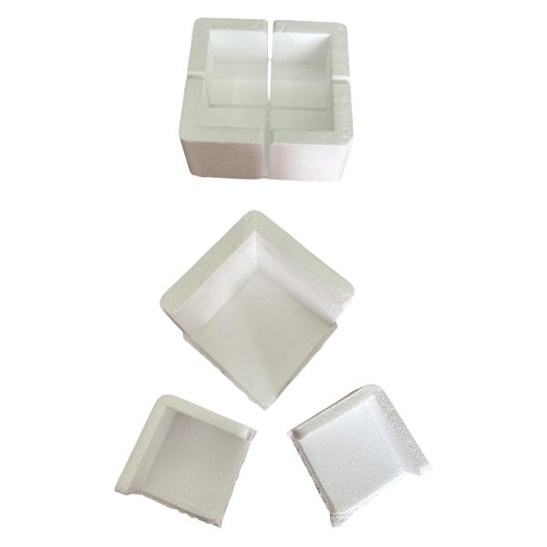 EPS Expanded Polystyrene Foam Corner Guards Customized To Protect Edges And Corners Of Fragile Products