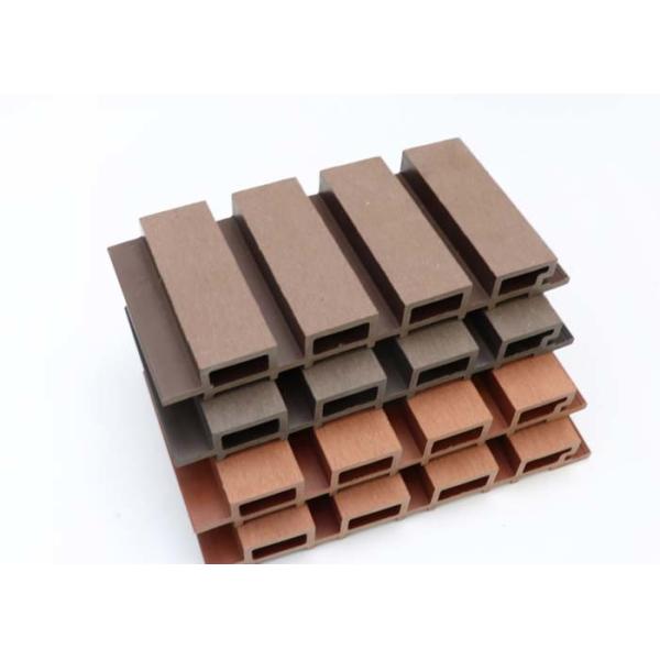 Outdoor Fluted WPC Wall Panel Exterior Cladding Plastic Composite Wall Board