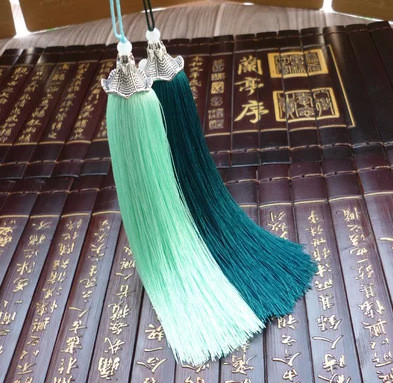 Top quality fashion custom chinese tassels trimming fringe for bookmark home decoration