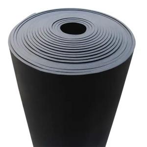 Cheap Soundproofing B2-Grade NBR Black Rubber Foam Insulation Sheet Roll for horse stable and bed for sale