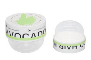 China 100g 240g PP Round Cream Jar Skincare Body Lotion Scrub Cosmetic Jar Container on sale