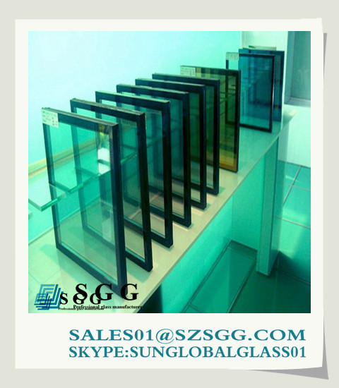 Double glazing curtain wall
