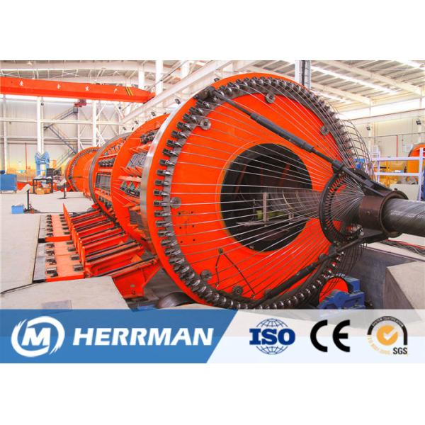 Armoring Tubular Planetary Cable Stranding Machine Pneumatic Tension Control