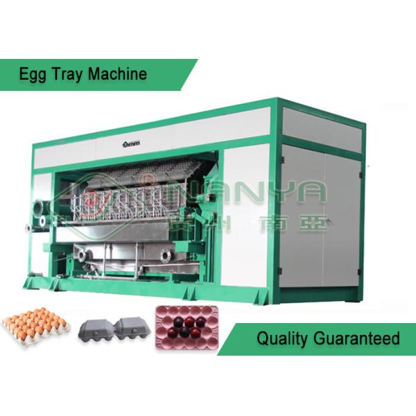 High Output Pulp Molding Machine / Recycled Paper Pulp Moulding Machinery