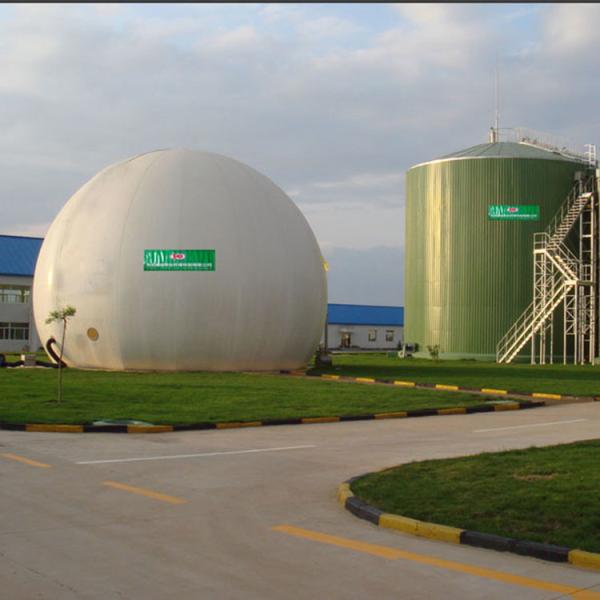 Automatic Tecon Gas Holder Anaerobic Biogas Gas Holder Dual Membrane