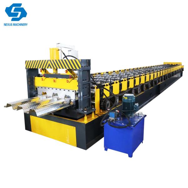                  Composite Metal Floor Deck Roll Forming Machine Steel Decking Sheet Making Machinery             