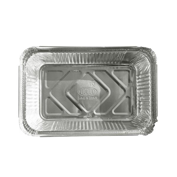Food Packing Process Type Pulp Moulding Aluminum Foil Oven Tray for Convenient Baking