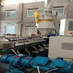 Cheap Single Screw PE Pipe Extrusion Line , PE Pipe Machine For PE Water Pipe Production for sale