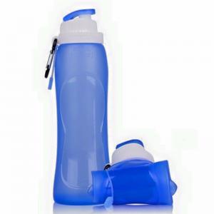 Sound Portable outdoor silicone camping water bottle collapsible cup