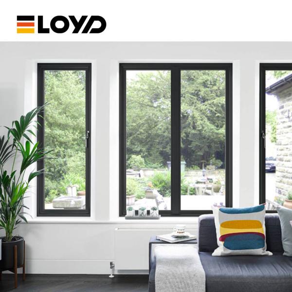Victorian Low-E glass Aluminum Windproof Casement Windows Replacement For Living Room