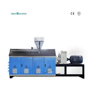 Cheap CE ISO Certified SJZ-80/156 Conical Twin Screw Extruder for PVC Wall Panel Production for sale