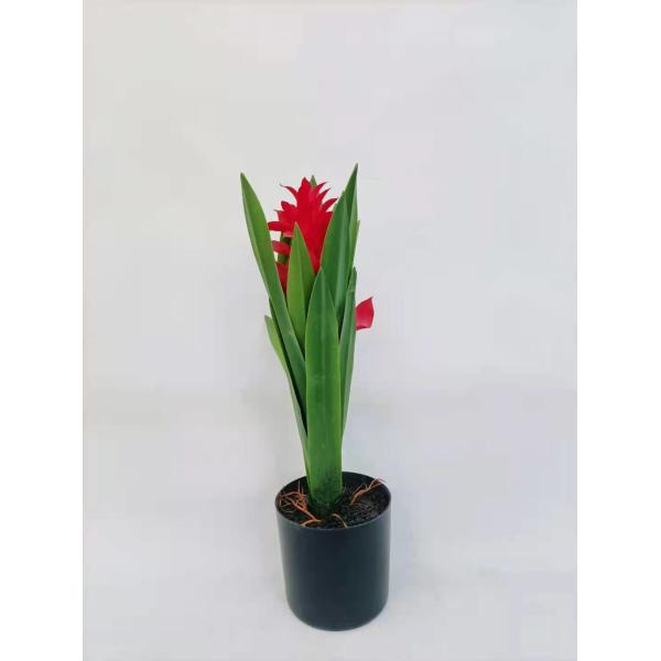 80cm Artificial Pineapple Plant Plastic Fruit Red Flowers  Table Decoration