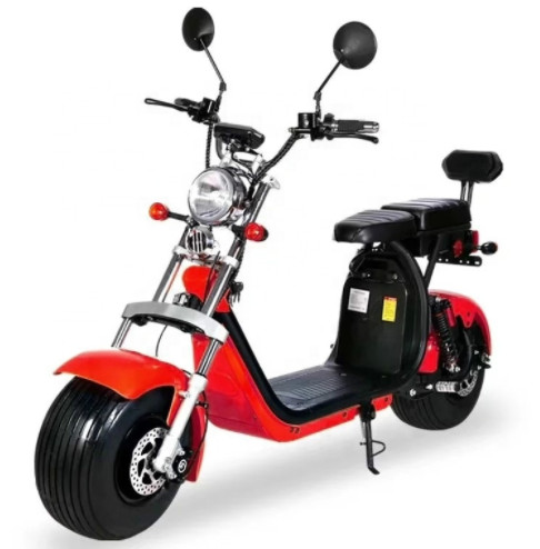 1500w Electric Scooter 60v 12Ah 60 Mile Range 2 Wheel For Adult Rock Board