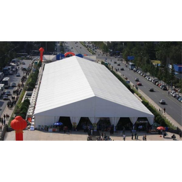 Moveable Temporary Workshop Tent , Outdoor Temporary Storage Tent 2000 Square Meter Aluminium Structure