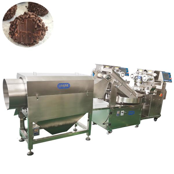 Ss304 Brigadeiro Energy Bites Making Machine 60 Pieces/Min Chocolate Truffle Machine