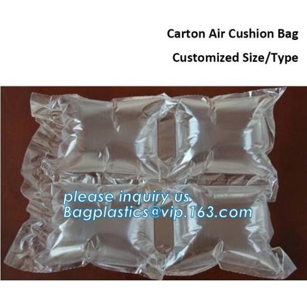 Inflatable Shipping Air Pillow Bag, protective package, Bottle Protector, Bubble Cushion, Column Roll