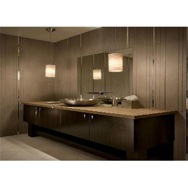 Matt Lacquer Bathroom Double Vanity Cabinets  , European Style Bathroom Vanity Cabinet