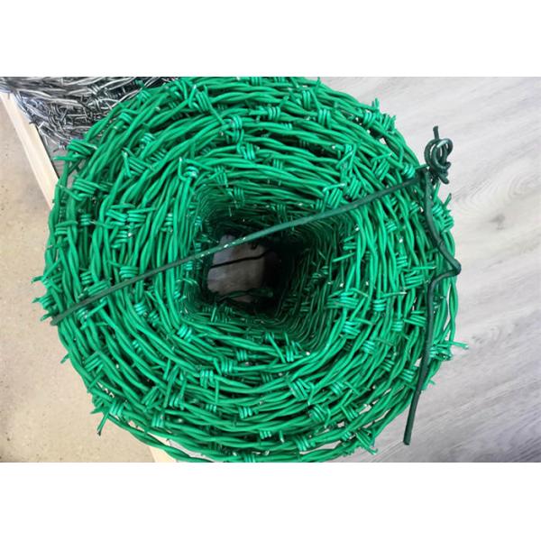 13 Gauge ISO 9001 Galvanized Barbed Wire 1.8cm High Tensile Barbed Wire Fence