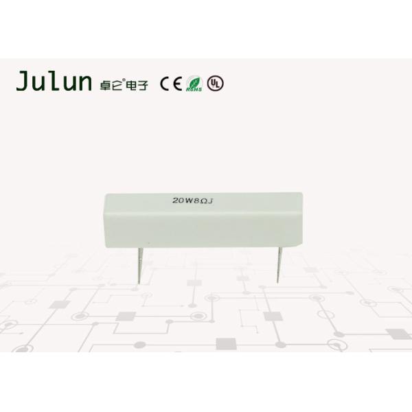 SQZ Series Ceramic Wire Wound Power Resistors White Color Lead Free Available