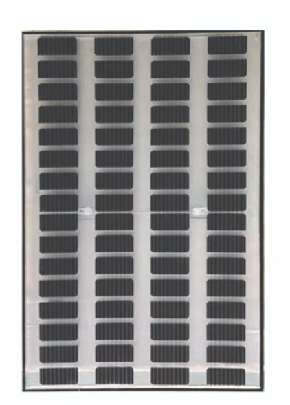 40% Light Transmittance BIPV Solar Glass Module / Double Layer Tempered Photovoltaic Glass Module