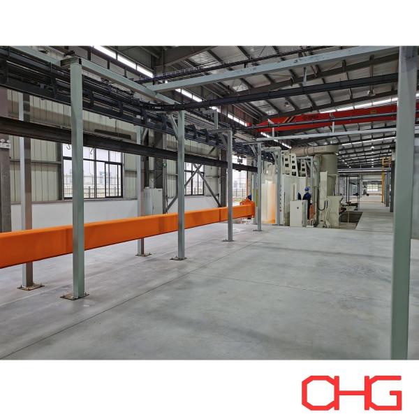 Professional Automated Powder Coating Production Line Powder Spray System includes Powder Coating Oven