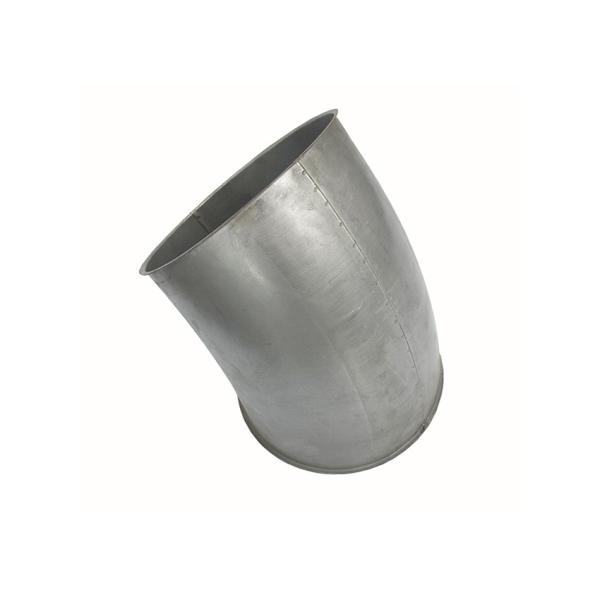 Durable 60 Degree Duct Fittings Dust Extraction Pipe For 80-300mm Size Range