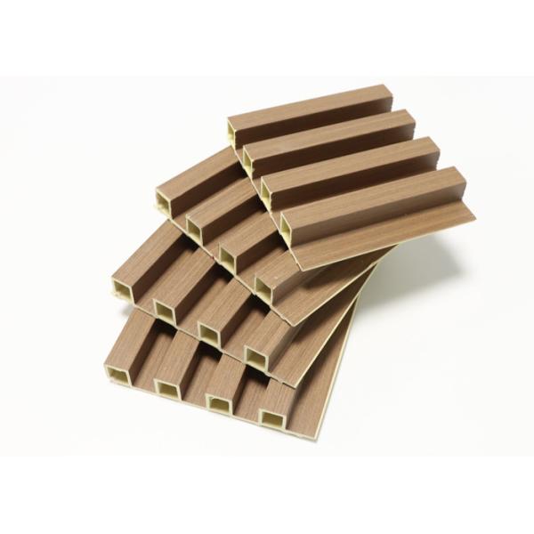 Wood Composite Interior Waterproof Fluted Wall Panels WPC Wall Panel Clading