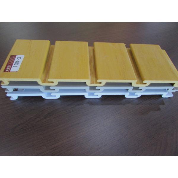 Customized Solid Plastic Slat Wall Panels for Garage / Supermarket