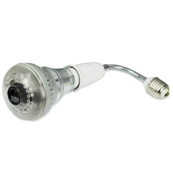 HD 720P E27 24pcs LED Light IR Bulb Lamp Video Camcorder Hidden Spy CCTV Surveillance DVR