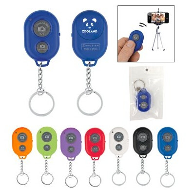 Freeuni selfie-taking bluetooth selfie shutter release for selfie with keychain