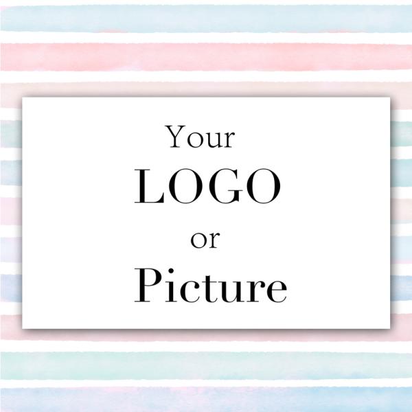 Custom Thank You Cards Foldable For Personalized Logo Wedding Invitations