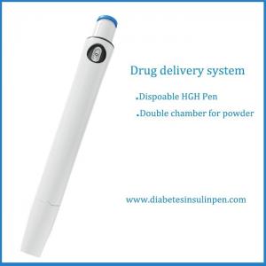 Cheap 4ml Double Chamber Disposable Pen Injector For Human Growth Hormone Injection for sale