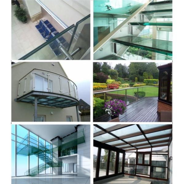 Home Glass Reinforced Laminate / Decorative Laminated Glass Storm Windows