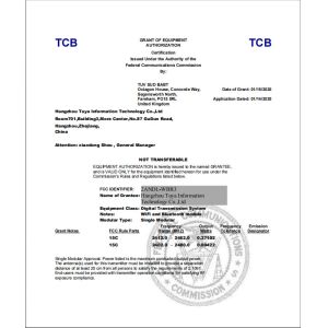 Guangzhou GZAIR Instruments Co., Ltd. Certifications