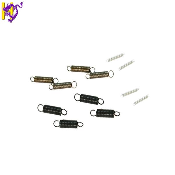 Carbon Steel SWC Miniature Extension Springs With Black Zinc Plating